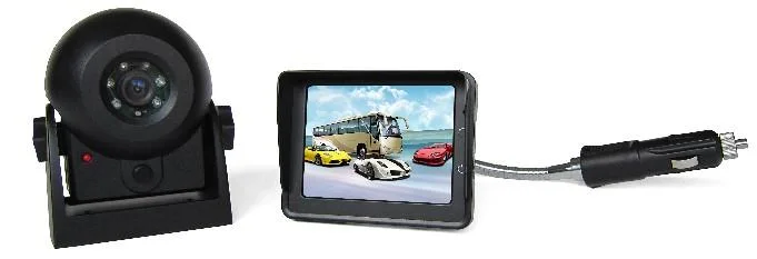 Wireless CCTV System with 3.5-Inch Wireless Monitor and Butterfly Camera for Mini Car