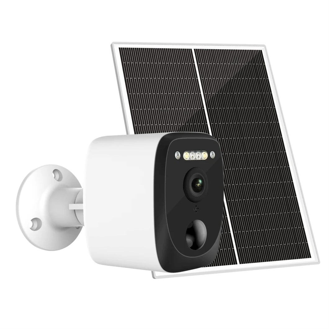 3/4MP Solar Panel Cameras WiFi 4G Outdoor Night Vision Two-Way Audio SD Card Cloud Storage