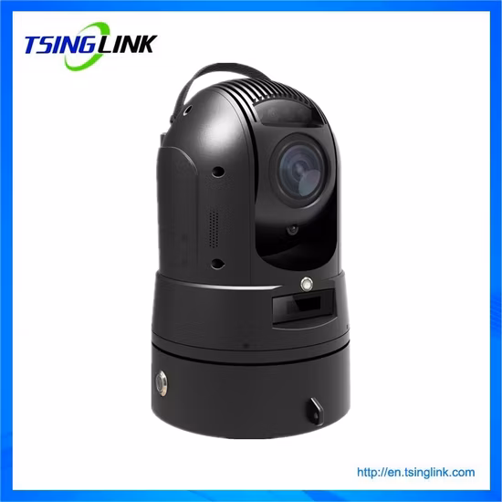 Telecamera PTZ per sorveglianza di emergenza mobile esterna CCTV WiFi 4G 5g GPS treppiede batteria IP